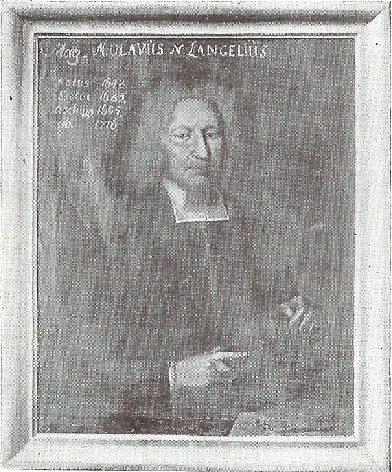 Domprosten i Linköping Olaus Langelius